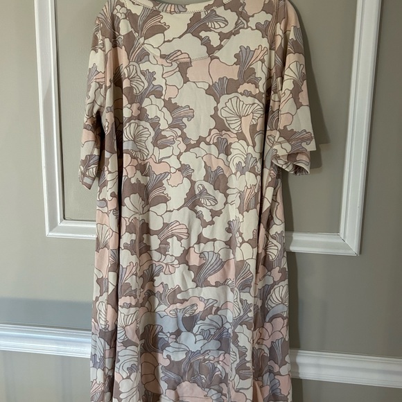 AUTH Marc Jacobs runway 1960s mod mushroom print sweater dress - sz 0 oversized - Picture 3 of 3